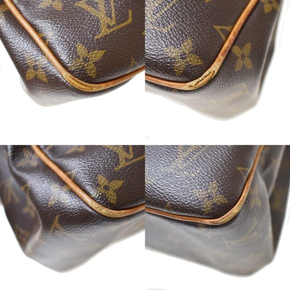 LOUIS VUITTON Batignolles Vertical Shoulder Bag Monogram Brown France M51153 - Picture 14 of 16